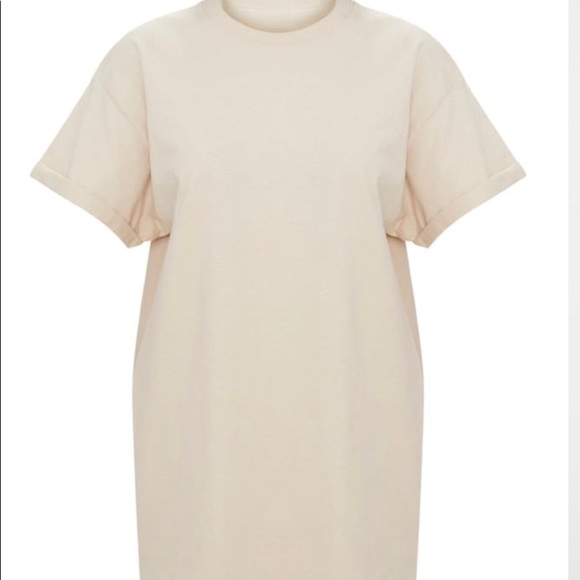 Sand Oversized Boxy T-Shirt - Picture 3 of 6